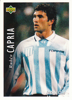 Ruben Capria Racing Club 1995 Upper Deck Futbol Argentina #48